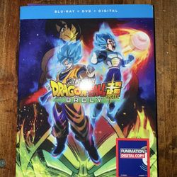 Dragon Ball Super Broly Blue Ray