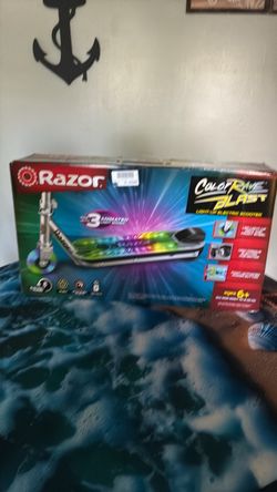 Razor Color Rave Blast Light-Up Electric Scooter