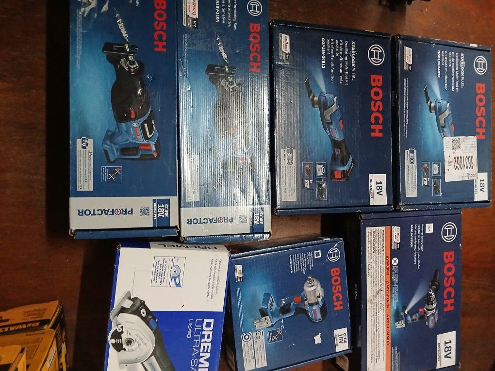 New Bosch Power Tools