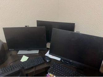 3 HP computer monitors $100 each