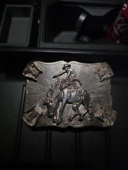 Sterling Silver Belt Buckle