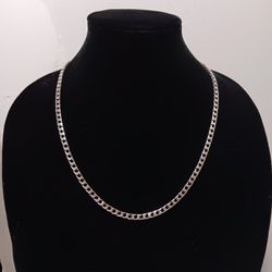 Heavy Over An ounce Solid Silver Chain