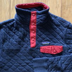 [New]Patagonia Men’s Organic Cotton Quilt Snap-T Pullover
