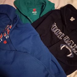 Three Hoodies  For Sports   
