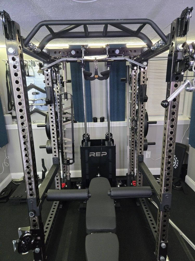 Rep Fitness ARES 1.0 Power Rack Home Gym