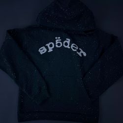 Black vvs Spider Hoodie