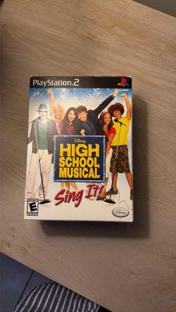 Disney High School Musical Sing It! PS2