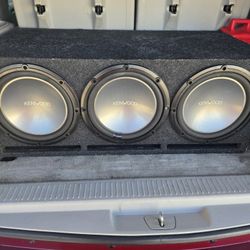 12" Kenwood Subwoofers 