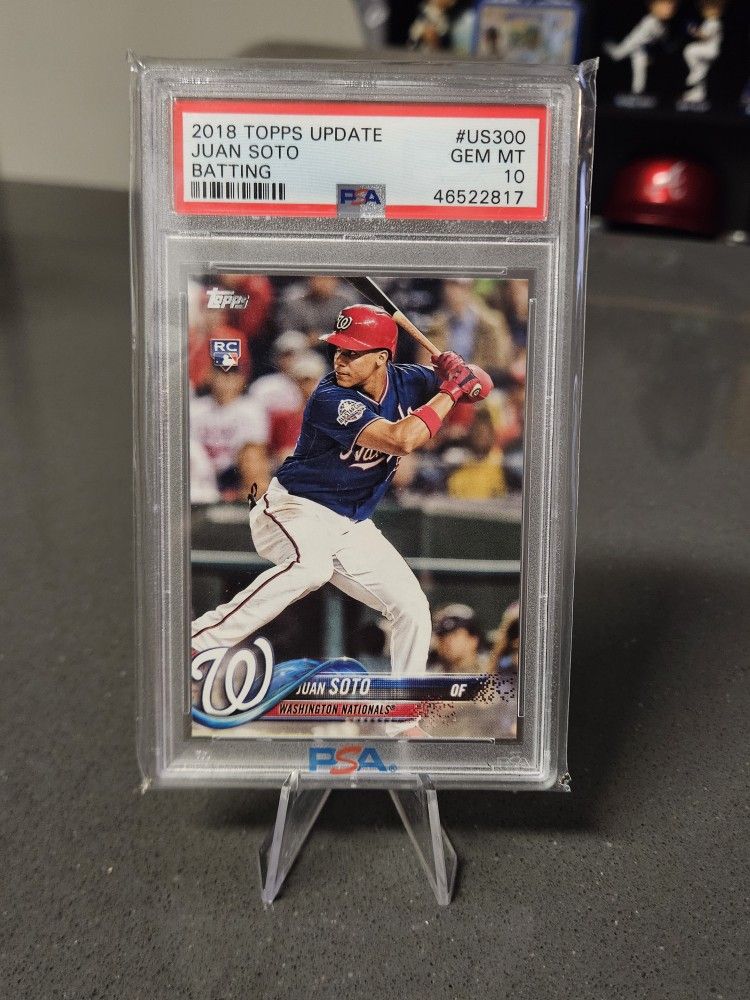 Juan Soto ROOKIE Card PSA 10 2018 Topps Udate
