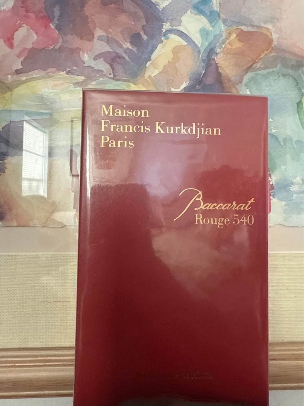 Baccarat comes with receipts and everything brand new