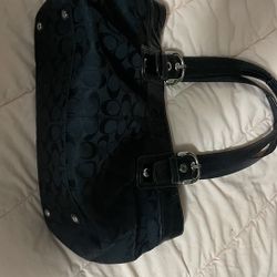 Coach Signature Carry All Handbag