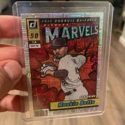 Mookie Betts 2022 Donruss Diamond Marvels #M3 VECTOR PARALLEL Dodgers