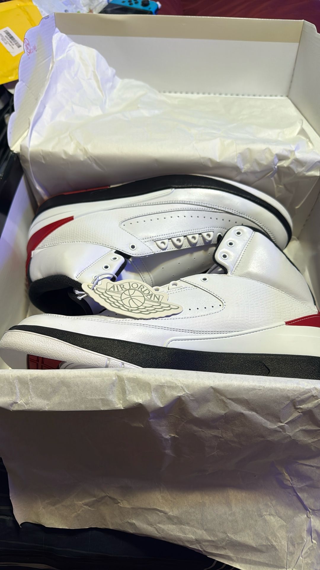 Air Jordan 2s Chicago Color Way