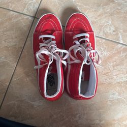 Vans Red High Top