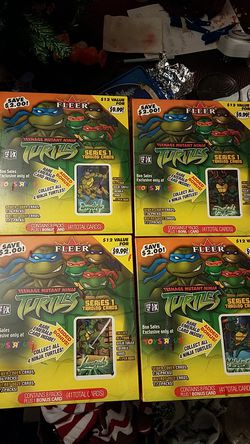 * Toys R Us Exclusive TMNT Series 1 Trading Cards / Find In Box 9
