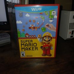 Super Mario Maker Wii U 