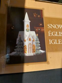 Christmas Snow Village