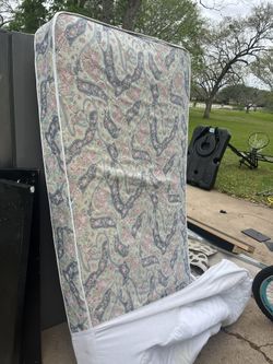 Twin Mattress Good Condition With Sofa Cover