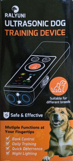 New Ultra sonic dog training device