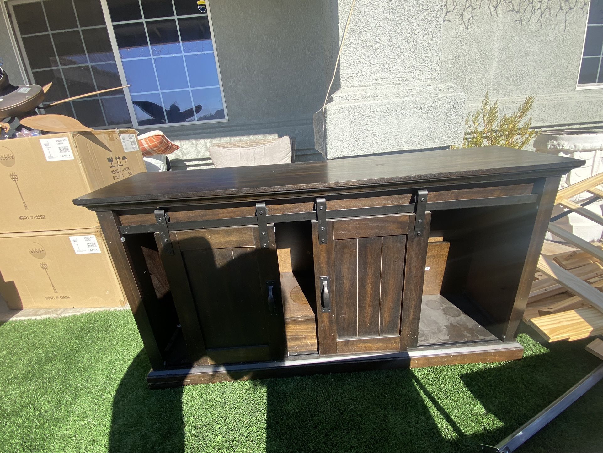 Wood Tv Stand/ Dresser