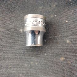 3/8" Drive 6-Point Metric 10 mm Flank Drive® Shallow Socket

