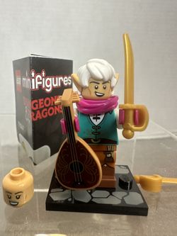 Lego Elf Bard DnD Minifigure