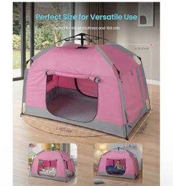 Kids Play Tent-Portable Playhouse Children House -Easy Set up Indoor Outdoor with Carry Bag for Kids