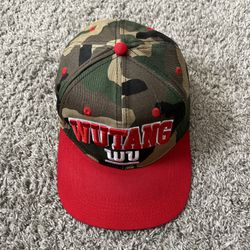 🔴Wu-Tang Hat Snapback Camouflage WuTang Ghostface Killah Rza Raekwon Killarmy