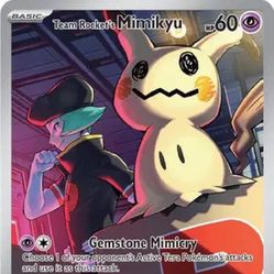 Pokemon team Rocket’s Mimikyu