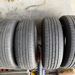 4 continental cross LX sport tires  235/65/18 