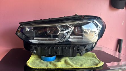 2022-2024 BMW X3 X4 G01 G02 LEFT LH DRIVER SIDE CHROME LED HEADLIGHT OEM