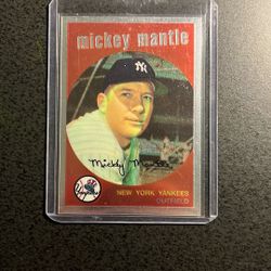 A STEAL- Mickey Mantle 2007 Red Xfractor Card
