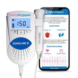 The Official BabyDoppler Sonoline B Fetal Doppler (Blue)