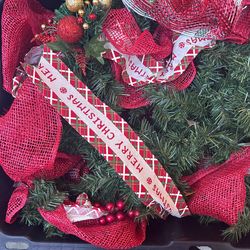 Christmas Garland 9 Feet Talk