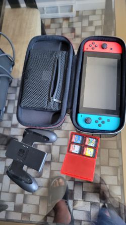 Nintendo Switch With 4 Games