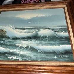 L. Million Ocean Painting