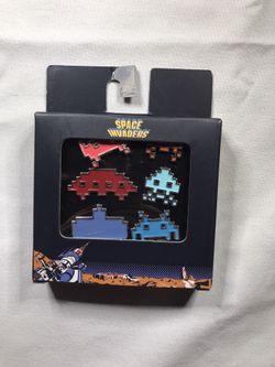 Space invaders pins new