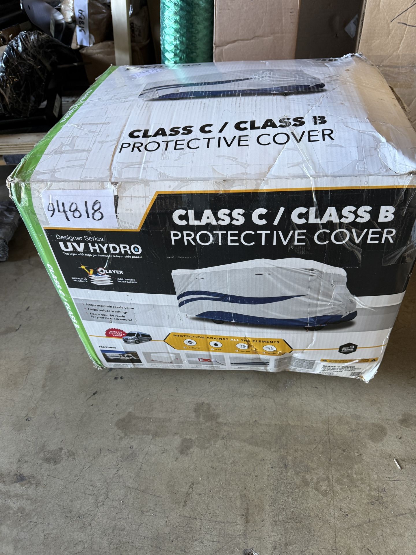 Adco 94818 Designer Series UV Hydro RV Cover 21'1" to 32' RV Length