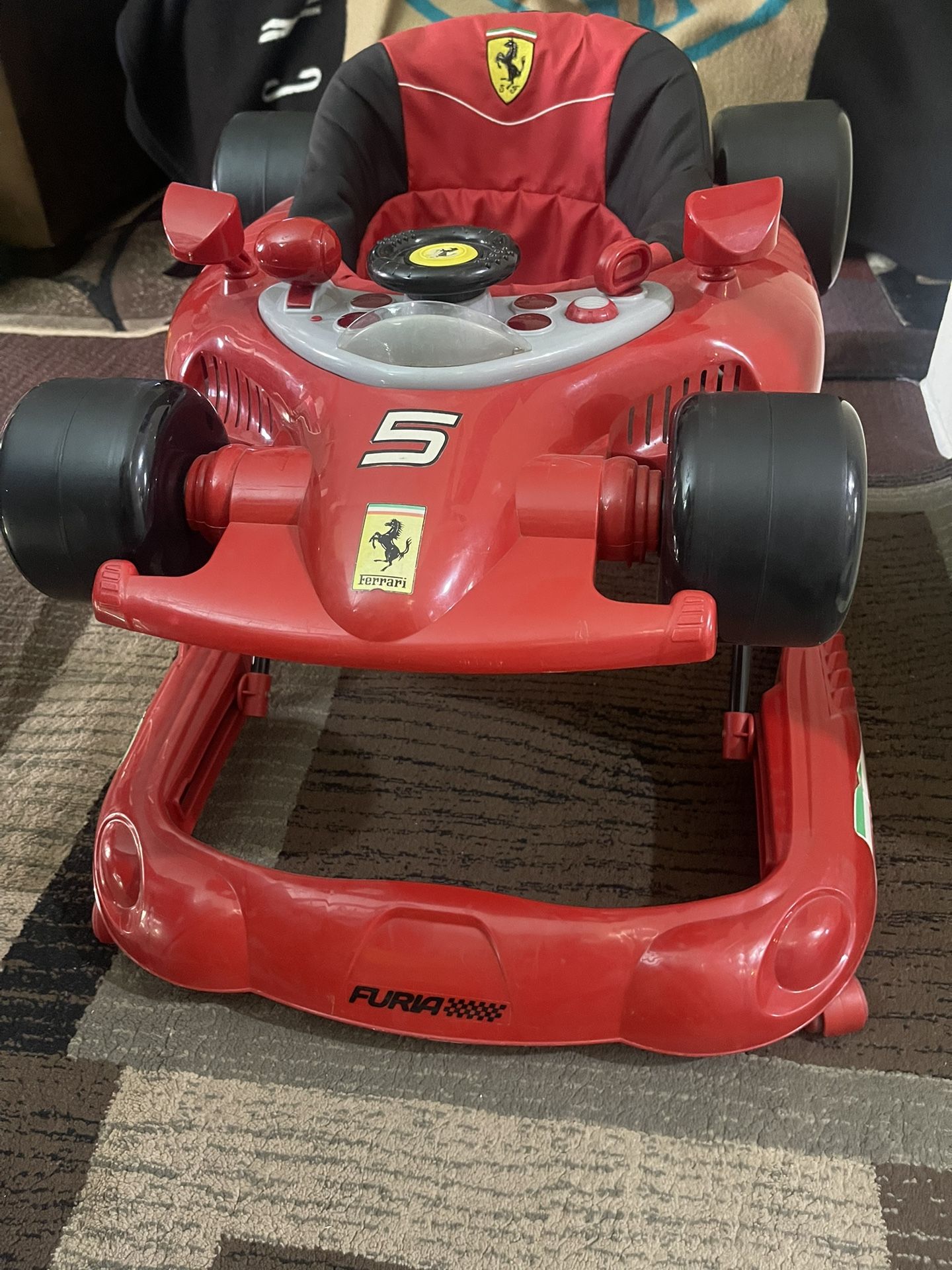 Red Ferrari Baby Walker