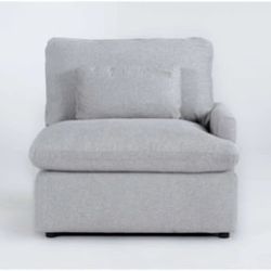 FREE! Jolene Silver Grey Power Raf Recliner W/USB