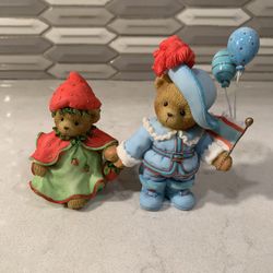 CHERISHED TEDDIES - 2008 CLUB MEMBEAR ONLY FIGURINE - BILL AND LINDA RARE