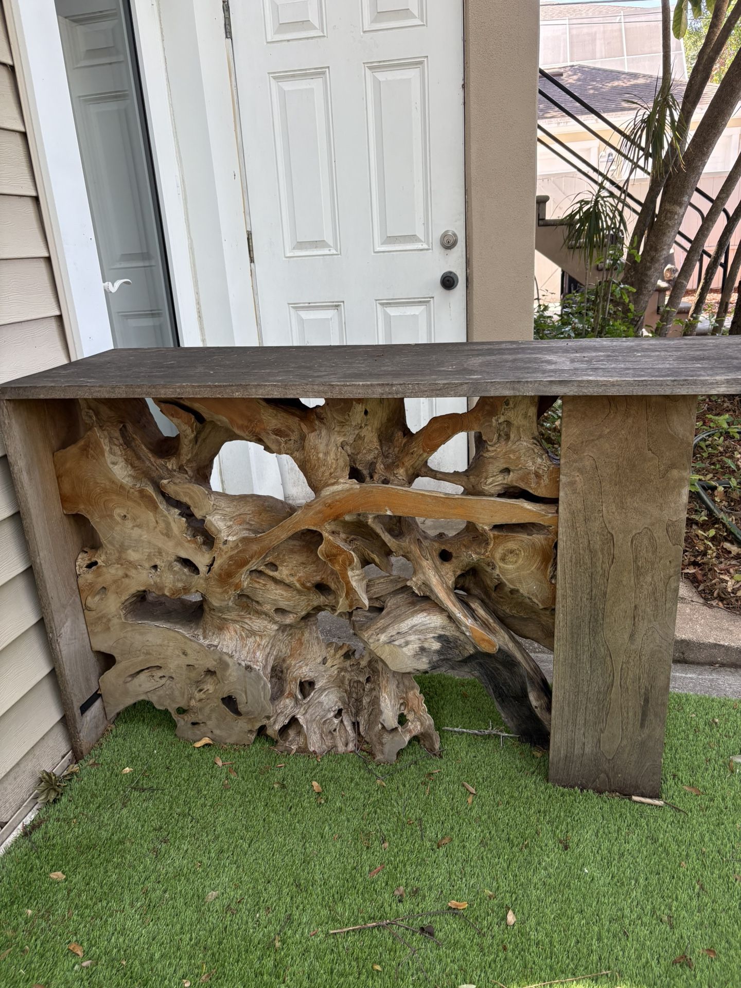Teak Root Outdoor Table