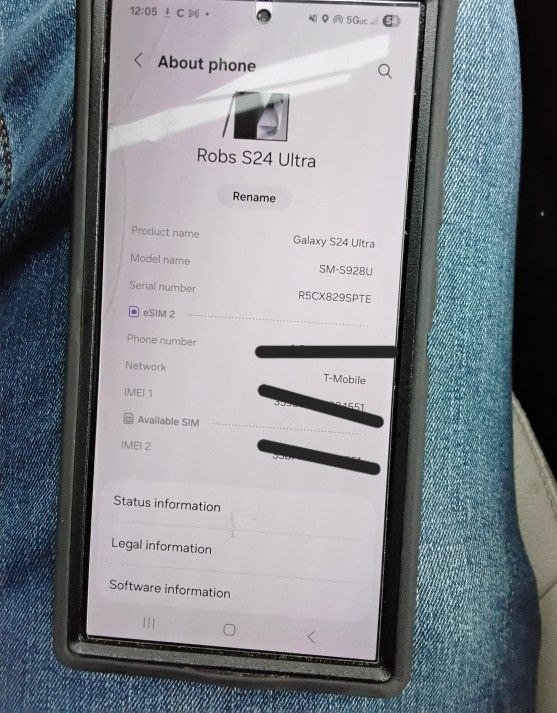 Unlocked SAMSUNG galaxy S24 ultra