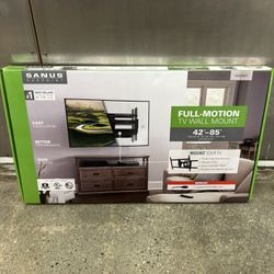 SANUS VuePoint Full-Motion TV Mount for TVs 42"-85" up to 120 lbs