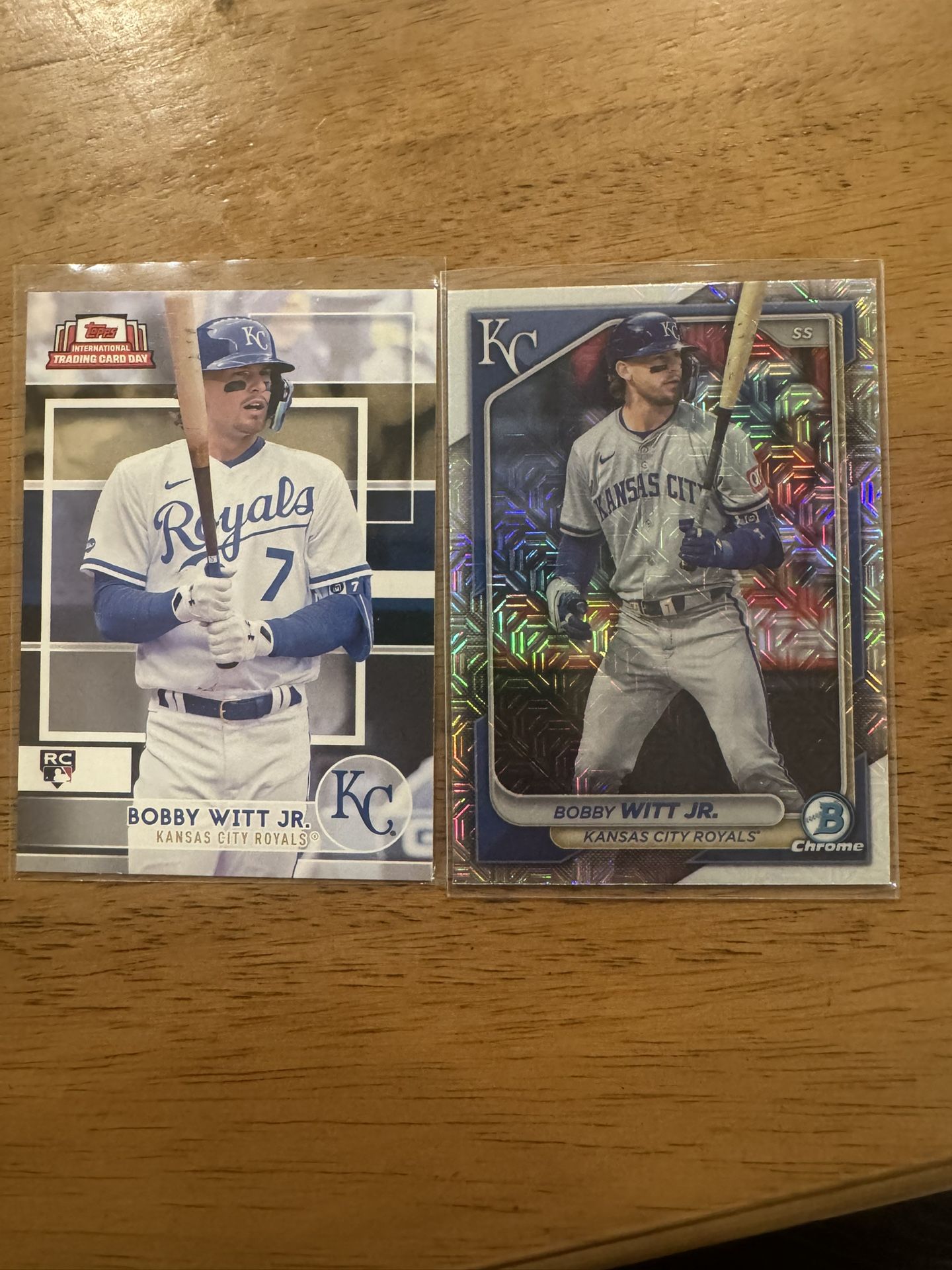Bobby Witt Jr Rookie Baseball Card