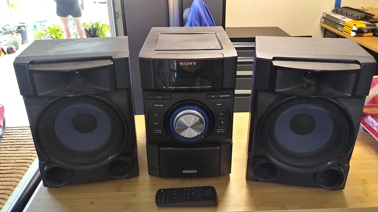 Sony stereo system