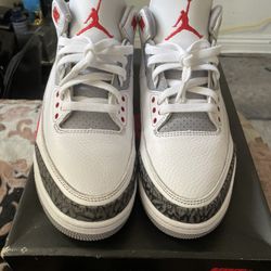 Fire Red Jordan 3