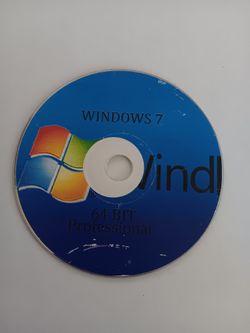 Windows 7 Professional 64bit Disk