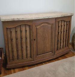 Wood buffet