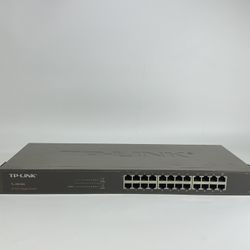TP-Link TL-SG1024 24-Port 1000Mbps/Gigabit Ethernet Switch ~ Rack-Mountable